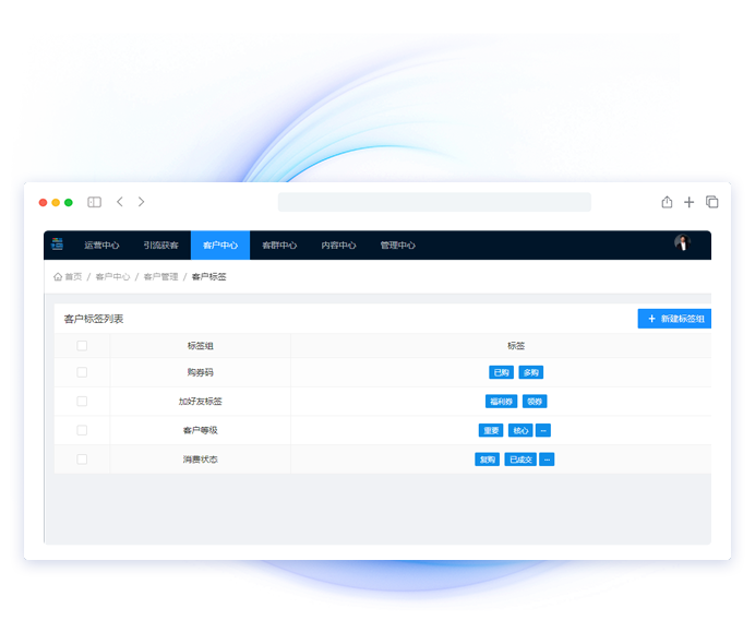 智慧客户通SCRM